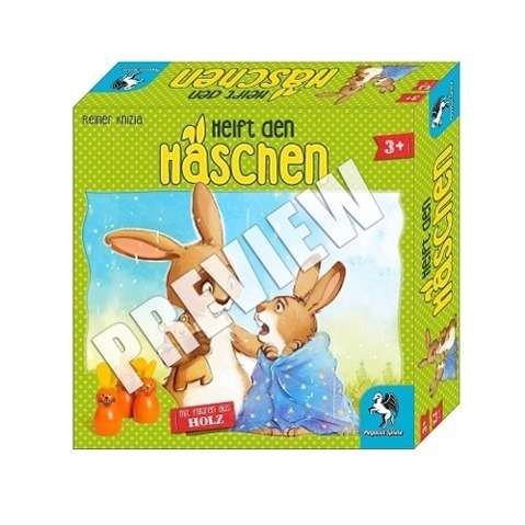 Cover for Pegasus Spiele · Hopp Hopp Häschen (Legetøj) (2015)