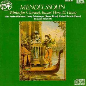 Cover for Mendelssohn / Hacker / Schatzberge · Works for Clarinet &amp; Piano (CD) (2011)