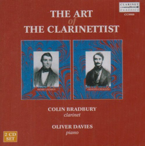 Cover for Lazarus / Oberthur / Cavallin · Art Of The Clarinettist (CD) (1994)