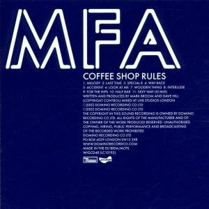 Cover for Midnight Funk Association · Coffee Shop Rules (CD) (2002)