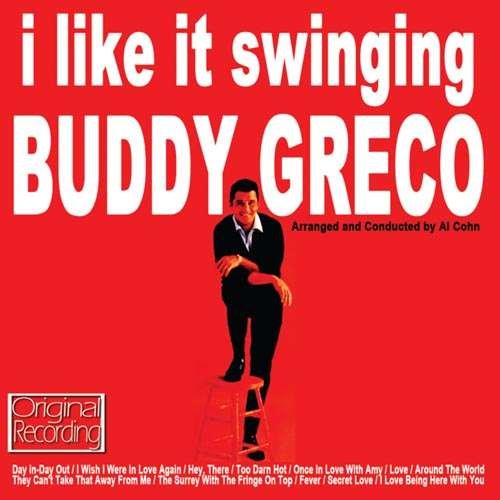 Cover for Buddy Greco · I Like It Swinging (CD) (2012)