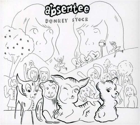 Cover for Absentee · Donkey Stock (CD) (2018)
