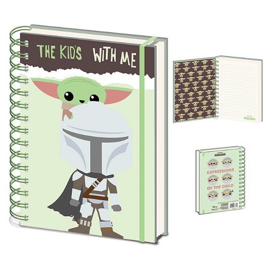 Cover for The Mandalorian · STAR WARS - The Mandalorian - A5 Wiro Notebook (Spielzeug) (2023)
