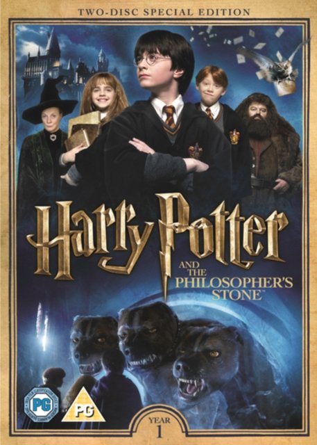Cover for Harry Potter and the Philosoph · Harry Potter And The Philosophers Stone (DVD) (2016)