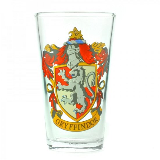 Gyffindor Crest Glass - Harry Potter - Merchandise - HALF MOON BAY - 5055453441820 - 23. februar 2017