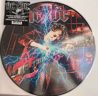 Cover for AC/DC · Live in California - 2lp - Picture Disc (LP) [Picture Disc edition] (2021)