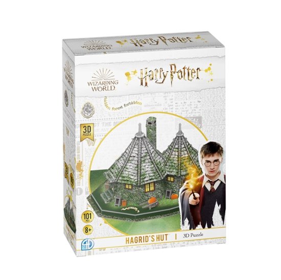 Cover for Harry Potter · Harry Potter - Hagrid's Hut 3D Puzzle (Paperback Book) (2023)