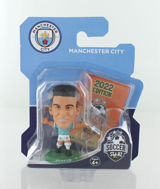 Soccerstarz  Man City Ferran Torres  Home Kit Classic Kit Figures (MERCH)