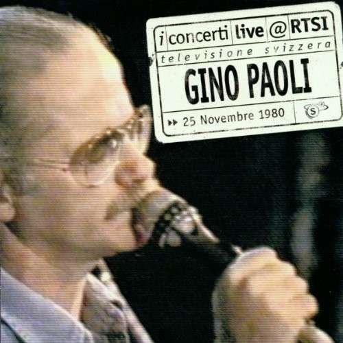 Cover for Paoli Gino · Live @ Rtsi (CD) (2001)