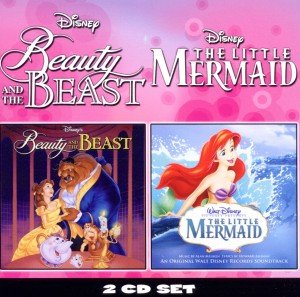 Cover for Beauty and the Beast · The little mermaid (CD)