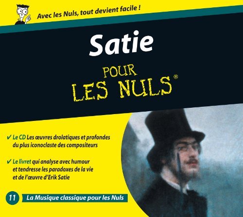Cover for E. Satie · Satie Pour Les Nuls (CD) [Digipak] (2012)