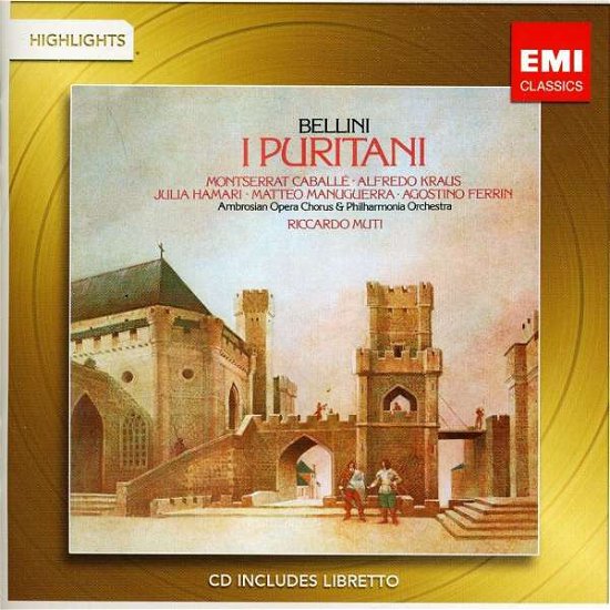 Cover for Riccardo Muti · Bellini-i Puritani (CD) (2012)