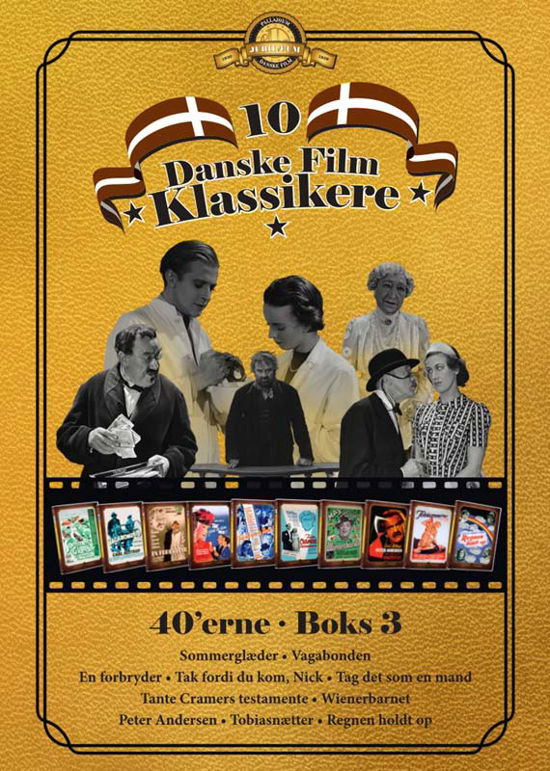 1940'erne Boks 3 (Danske Film Klassikere) - Palladium - Películas - Palladium - 5709165115820 - 31 de octubre de 2019