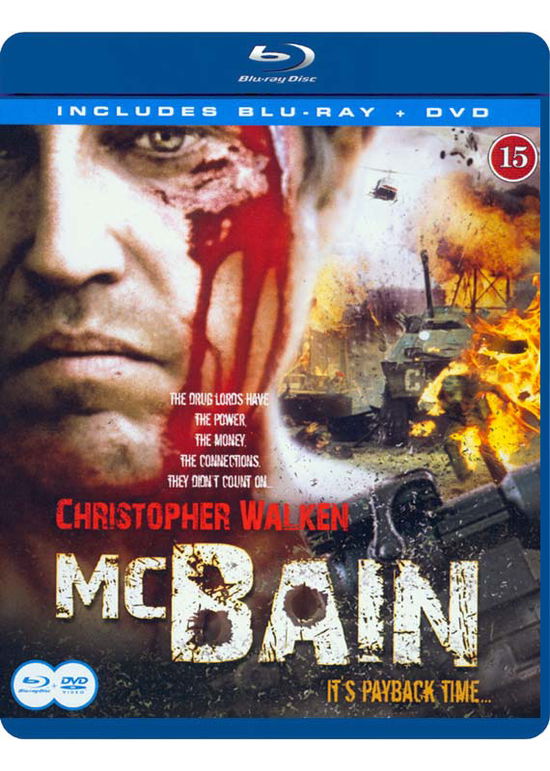 Cover for McBAIN - COMBOPACK (BLU-RAY+DVD) (Blu-Ray) (2018)