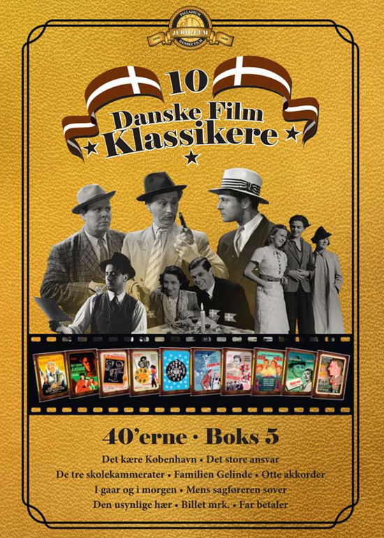 1940'erne Boks 5 (Danske Film Klassikere) - Palladium - Film -  - 5709165595820 - 5. december 2019