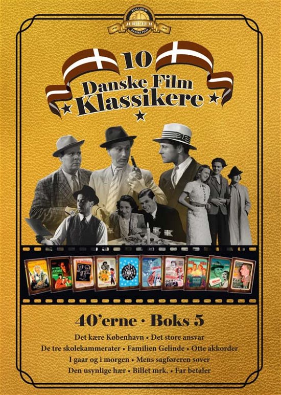 1940'erne Boks 5 (Danske Film Klassikere) - Palladium - Film -  - 5709165595820 - December 5, 2019