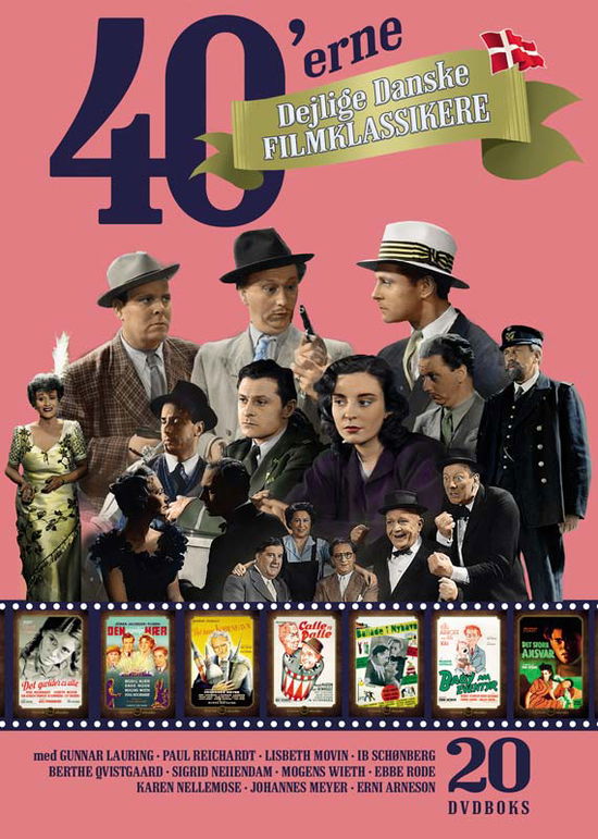 Cover for 40'ernes Dejlige Danske Filmklassikere (DVD) (2023)