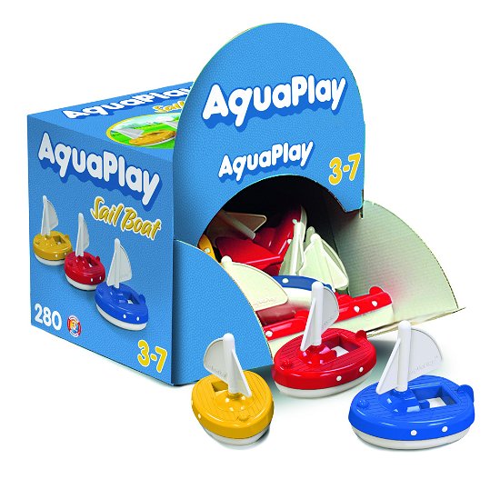 Aquaplay Segelboot Disp. 18 Pcs. - Aquaplay - Merchandise -  - 7313400002820 - February 15, 2021