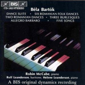 Dance Suite / 6 Romanian Folk Dances - Bartok / Leanderson / Mccabe - Musik - Bis - 7318590001820 - 19. februar 1993