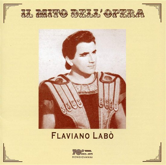 Cover for Flaviano Labo · Opera Arias (CD) (1995)