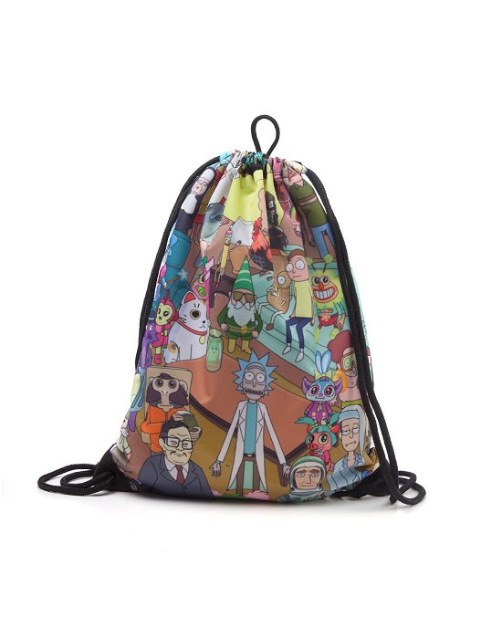 Cover for Rick &amp; Morty · Rick And Morty: Placed Characters Sublimation Print Black (Borsa Ginnastica) (Leketøy)