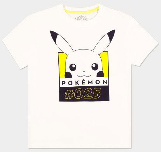 Cover for Pokemon · #025 - Women'S Short Sleeved T-Shirt - 2Xl Short Sleeved T-Shirts F White (MERCH)