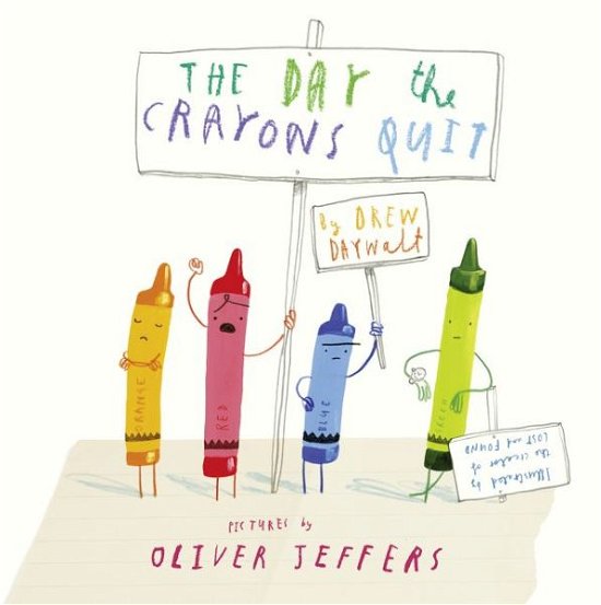 Cover for Drew Daywalt · The Day The Crayons Quit (Board book) (2016)