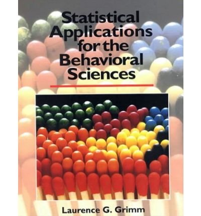 Cover for Grimm · Statistical Applications for the (Bok) (1993)
