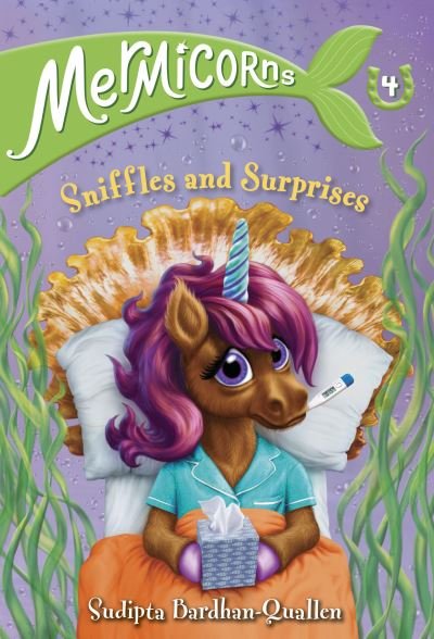 Mermicorns #4: Sniffles and Surprises - Mermicorns - Sudipta Bardhan-Quallen - Books - Random House USA Inc - 9780593308820 - January 18, 2022