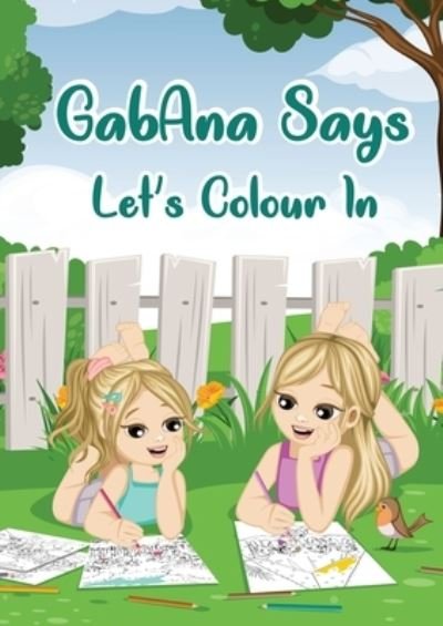 Cover for Roz Potgieter · GabAna says Lets colour in (Paperback Book) (2021)