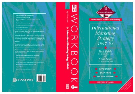 Cover for Author Unknown · Cim 97 Inter Marketing Strategy (Marketing Series) (Cassette) [3rd edition] (1998)