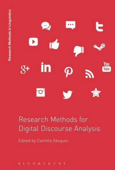 Cover for Vasquez Camilla · Research Methods for Digital Discourse Analysis - Research Methods in Linguistics (Paperback Book) (2022)
