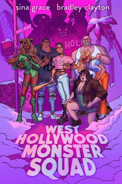 West Hollywood Monster Squad: A Graphic Novel - Sina Grace - Książki - Abrams - 9781419764820 - 27 lutego 2025