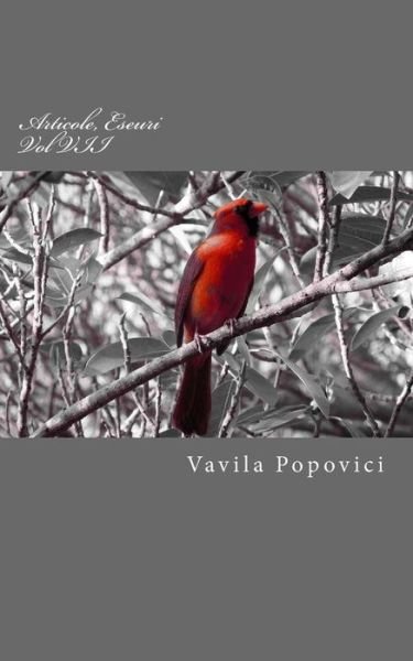 Cover for Vavila Popovici · Articole, eseuri - vol.VII (Paperback Bog) (2017)