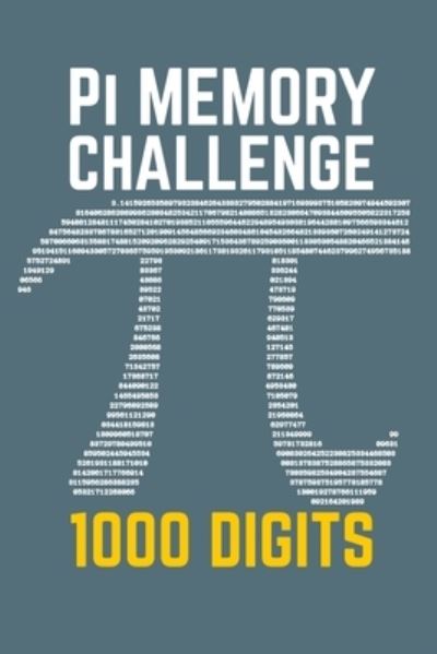 Cover for Science Is Fun Books · Pi Memory Challenge - 1000 Digits (Paperback Book) (2020)