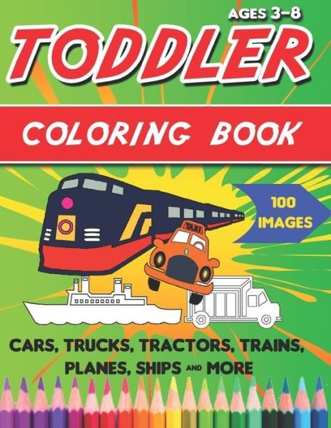 Cover for Sm Books · Toddler Coloring Book (Taschenbuch) (2019)