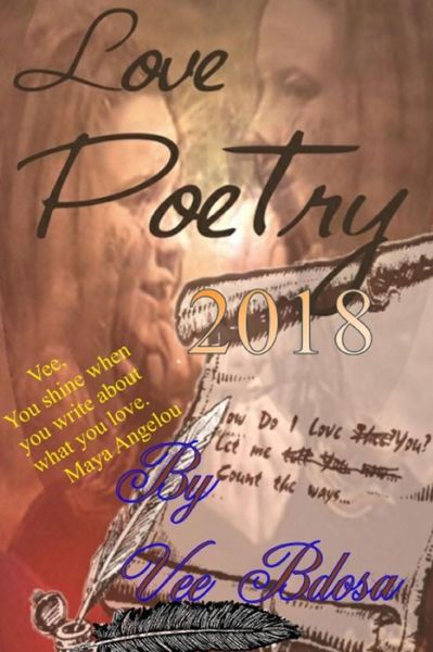 Cover for Vee Bdosa · Love Poetry 2018 (Paperback Book) (2018)