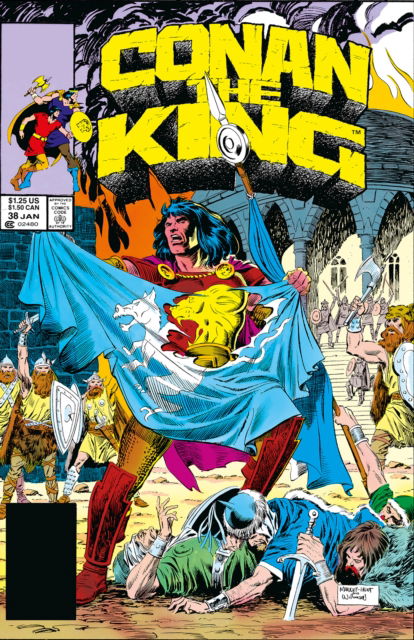 Cover for Michael Docherty · King Conan: The Original Comics Omnibus Vol. 3 - King Conan: The Original Comics Omnibus (Gebundenes Buch) (2025)