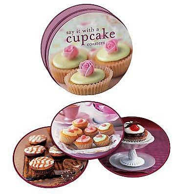Say it with A Cupcake Coasters in a Tin - Ryland Peters & Small - Bøger - Ryland, Peters & Small Ltd - 9781849750820 - 10. marts 2011
