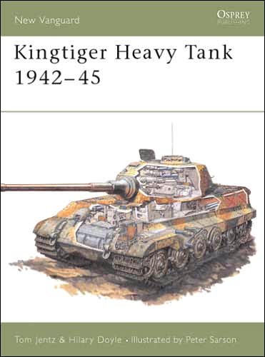 Cover for Tom Jentz · Kingtiger Heavy Tank 1942–45 - New Vanguard (Paperback Book) (1993)