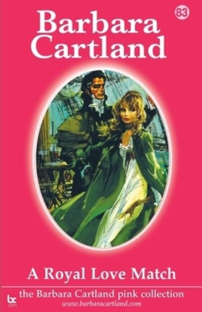 Cover for Barbara Cartland · A Royal Love Match (Paperback Book) (2021)