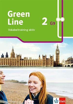 Cover for Klett Ernst /Schulbuch · Green Line 2 G9. Vokabeltraining aktiv. Arbeitsheft mit Lösungen Klasse 6 (Paperback Book) (2020)