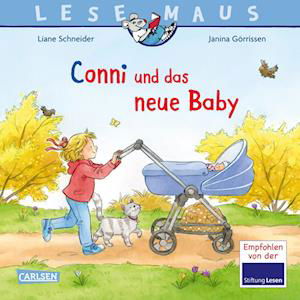 LESEMAUS 118: Conni und das neue Baby - Liane Schneider - Kirjat - Carlsen - 9783551080820 - perjantai 24. maaliskuuta 2023