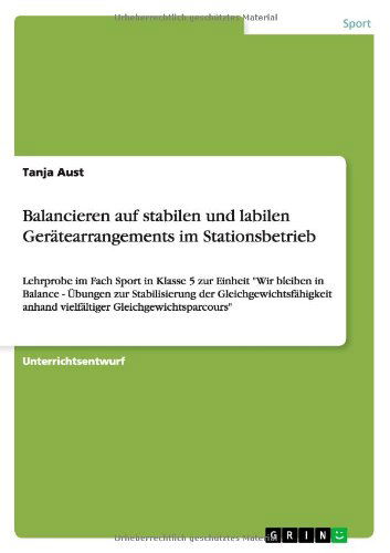 Cover for Aust · Balancieren auf stabilen und labil (Book) [German edition] (2013)