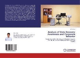 Cover for Shah · Analysis of Data Recovery Aware (Book)