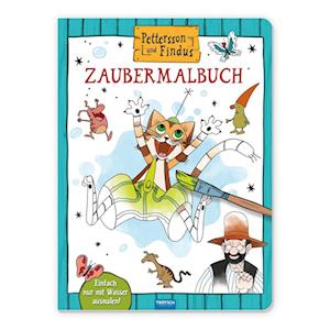 Cover for Trötsch Verlag GmbH &amp; Co.KG · Trötsch Pettersson &amp; Findus Zaubermalbuch (Buch) (2023)