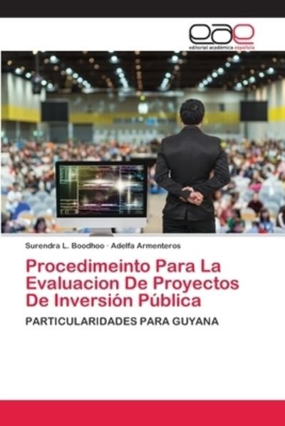 Cover for Boodhoo · Procedimeinto Para La Evaluacio (Book) (2020)