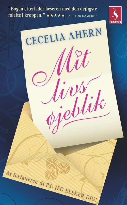 Cover for Cecelia Ahern · Mit livs øjeblik (Bog) [2. udgave] (2014)