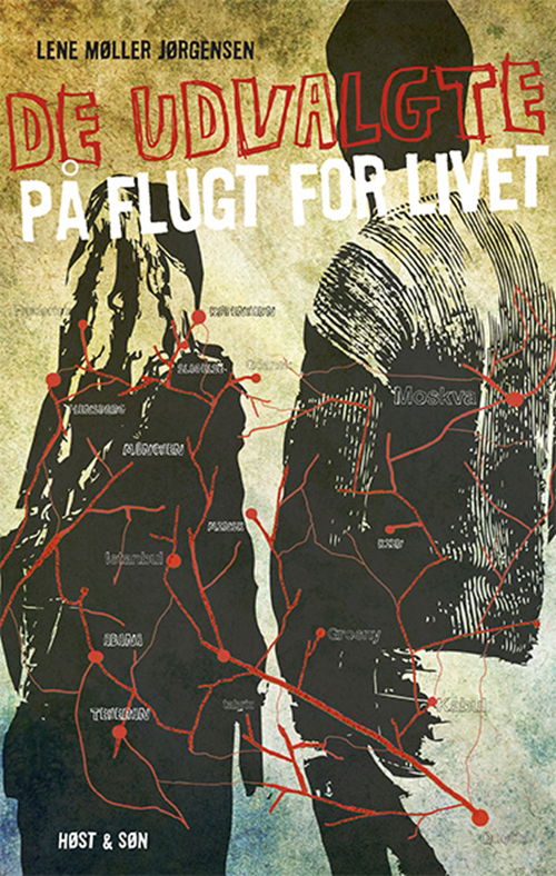 Cover for Lene Møller Jørgensen · De udvalgte - På flugt for livet (Sewn Spine Book) [1th edição] (2012)