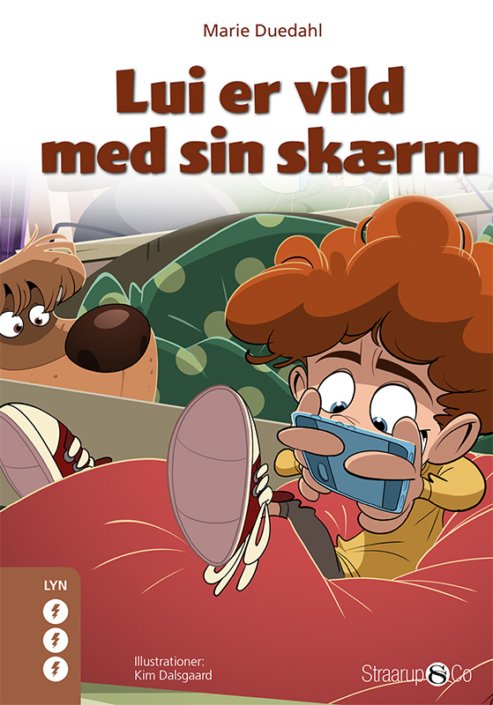 Cover for Marie Duedahl · Lyn: Lui er vild med sin skærm (Gebundenes Buch) [1. Ausgabe] (2020)
